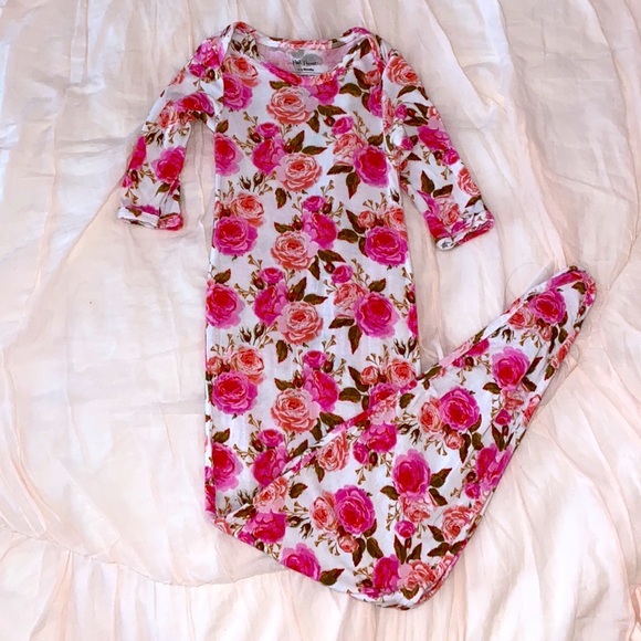 Posh Peanut Other - 🌸 Posh Peanut Floral Knotted Gown GUC 🌸